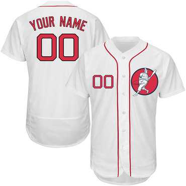 Red Sox White Customized Flexbase New Design Jersey,We sell and wholesale Red Sox White Customized Flexbase New Design Jersey on line form chian!